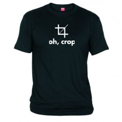 Tričko Oh crop pánské