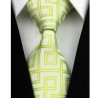 Hedvábná kravata zelená NT0015