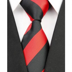Hodvábna kravata červená NT0057