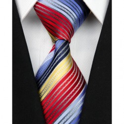 Hedvábná kravata pruhovaná NT0053