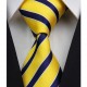 Hodvábna kravata žltá NT0064