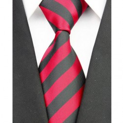 Hodvábna kravata červená NT0084