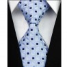 Hodvábna kravata modrá NT0047