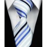 Hodvábna kravata modrá NT0035