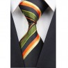 Hedvábná kravata zelená NT0028