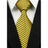 Hodvábna kravata žltá NT0243