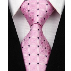 Hedvábná kravata růžová NT0149
