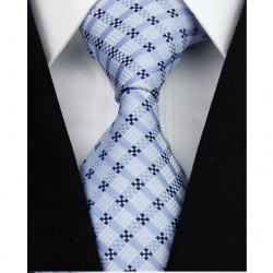 Hodvábna kravata modrá NT0150