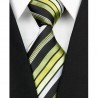 Hodvábna kravata zelená NT0137