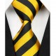 Hodvábna kravata žltá NT0086