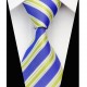 Hodvábna kravata modrá NT0573