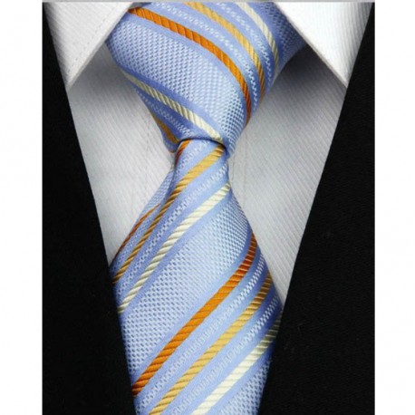 Hodvábna kravata modrá NT0037