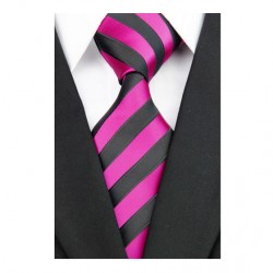 Hodvábna kravata ružová NT0119