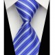 Hedvábná kravata modrá NT0509