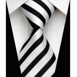 Hedvábná kravata pruhovaná NT0558