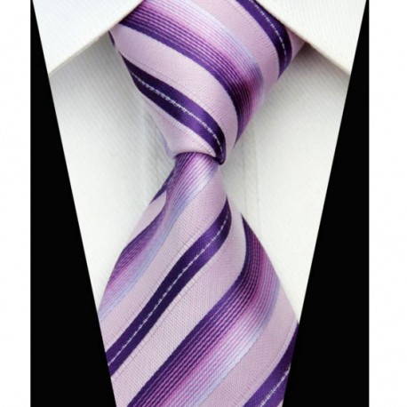 Hodvábna kravata ružová NT0520