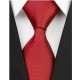 Hodvábna kravata červená NT0093