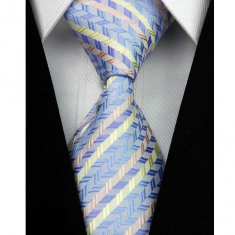 Hodvábna kravata modrá NT0013