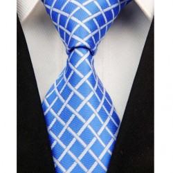 Hodvábna kravata modrá NT0022