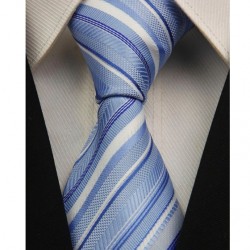 Hedvábná kravata modrá NT0023