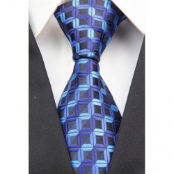 Hodvábna kravata modrá NT0025