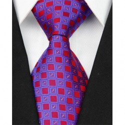 Hedvábná kravata modrá NT0056