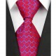 Hedvábná kravata červená NT0059