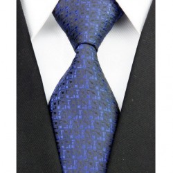 Hodvábna kravata čierna NT0196