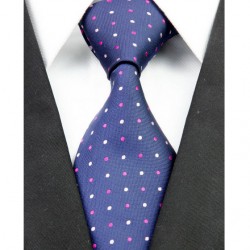 Hedvábná kravata modrá NT0225