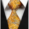 Hedvábná kravata oranžová NT0238