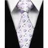 Hodvábna kravata ružová NT0215