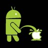 Tričko Android vs Apple