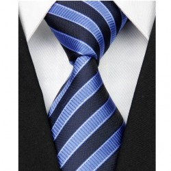 Hodvábna kravata modrá NT0076