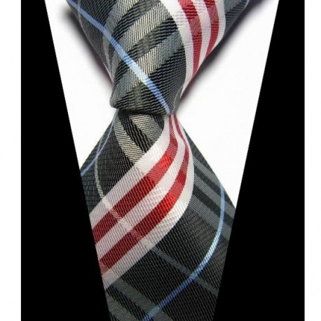 Hodvábna kravata čierna NT0420