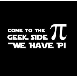 Tričko Come to the geek side we have pi