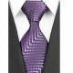 Hodvábna kravata fialová NT0185
