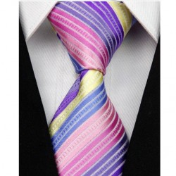 Hedvábná kravata pruhovaná NT0095