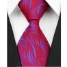 Hodvábna kravata červená NT0085