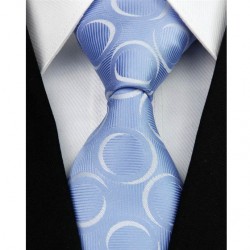 Hedvábná kravata modrá NT0106