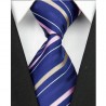 Hodvábna kravata modrá NT0090