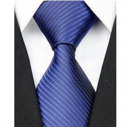 Hedvábná kravata modrá NT0070