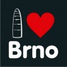 Tričko I love Brno