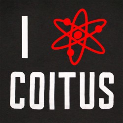 Tričko I love coitus