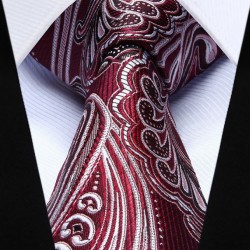 Extra dlouhá hedvábná kravata