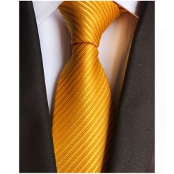 Kravata žlutá - 50 ks