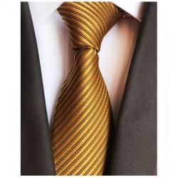 Kravata žlutá - 50 ks
