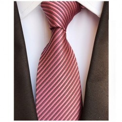 Kravata růžová - 50 ks