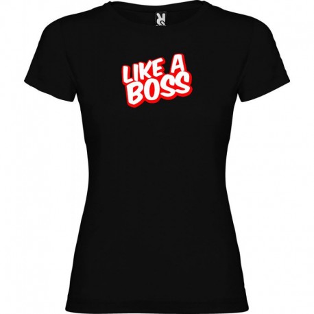Tričko Like a boss dámské