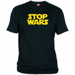 Tričko Stop wars pánské